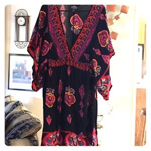 Flowing Sleeve Dress